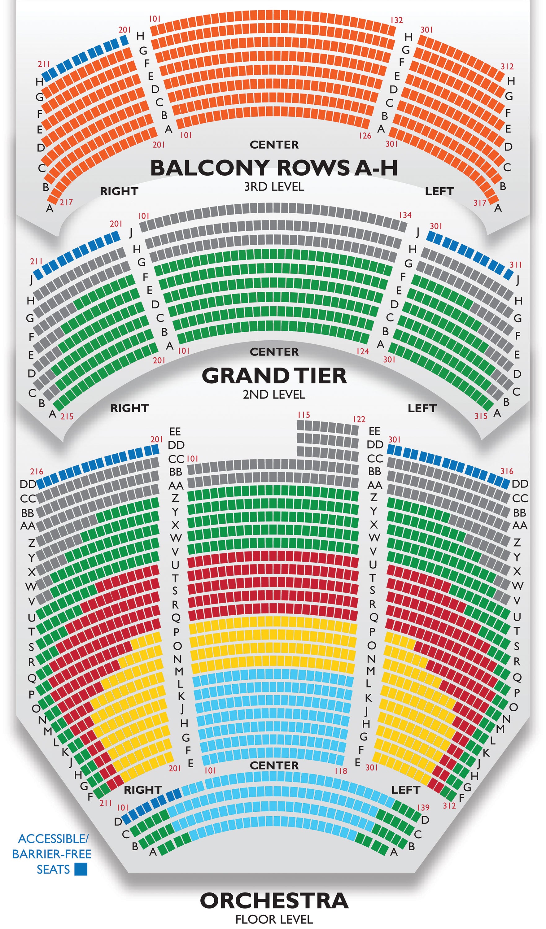 Infinity Hall Norfolk Seating Chart