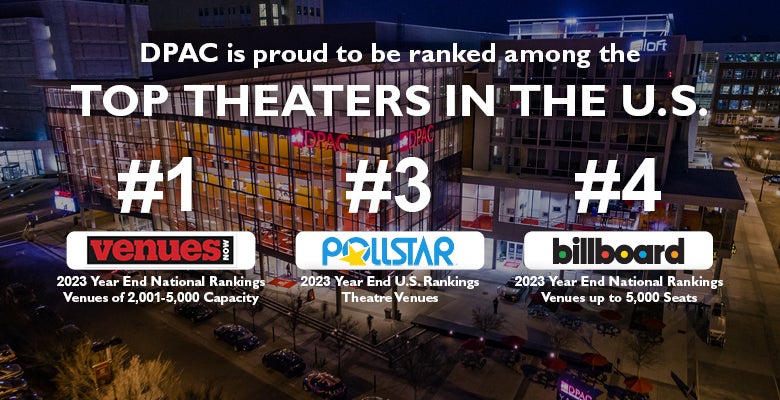 More Info for DPAC Tops National Theatre Rankings