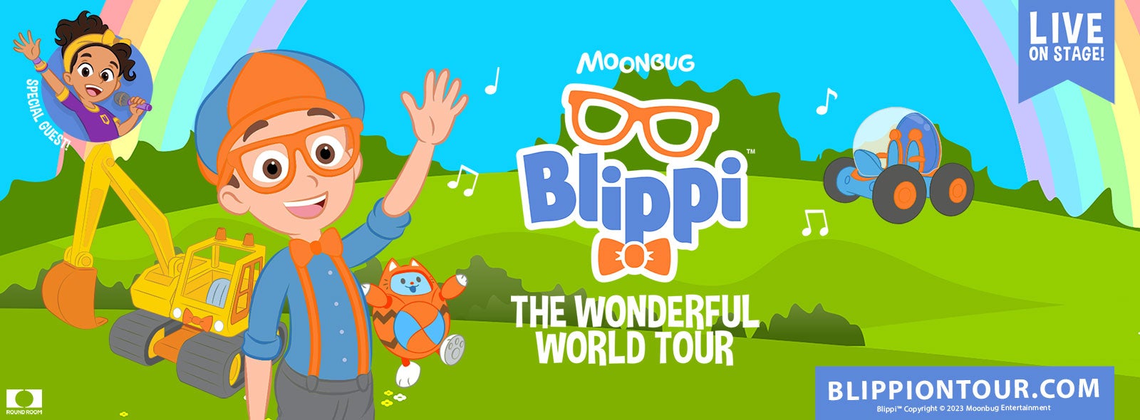 Blippi The Wonderful World Tour comes to DPAC October 24, 2023 DPAC