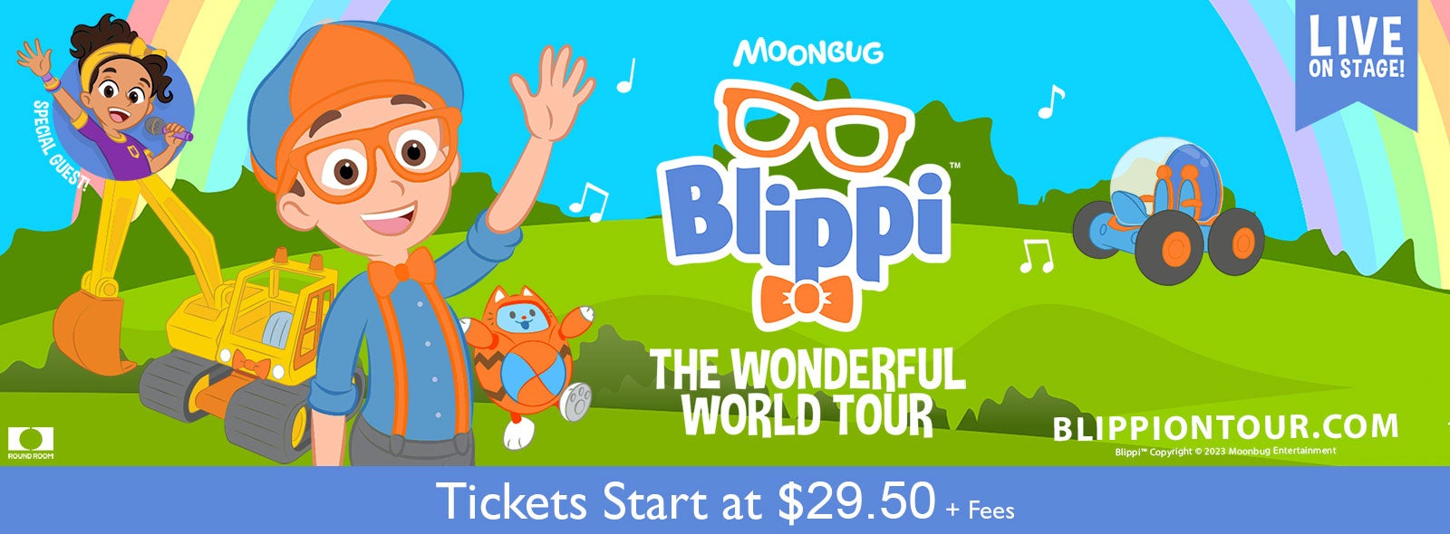 Blippi The Wonderful World Tour DPAC Official Site