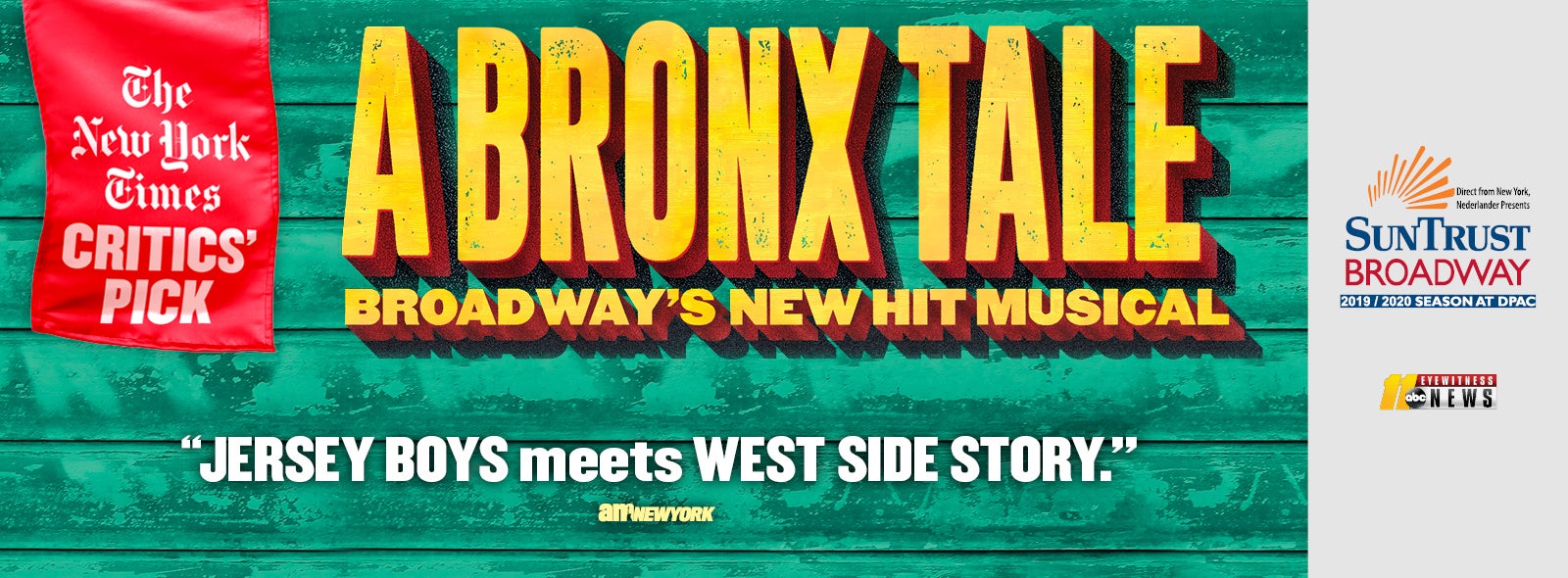 Bronx Tale Seating Chart