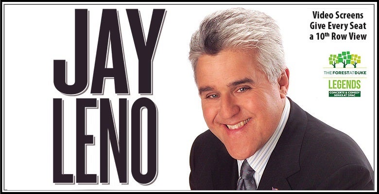 Jay Leno Dpac Official Site