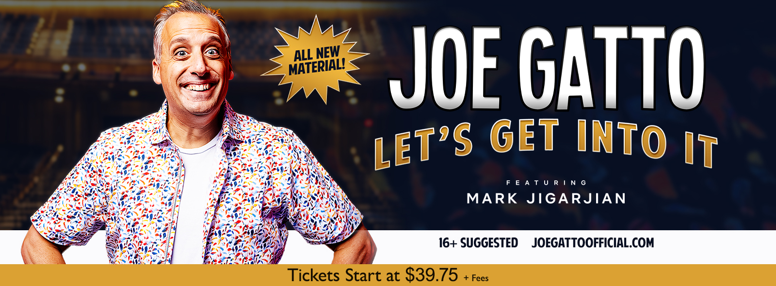 Joe Gatto DPAC Official Site