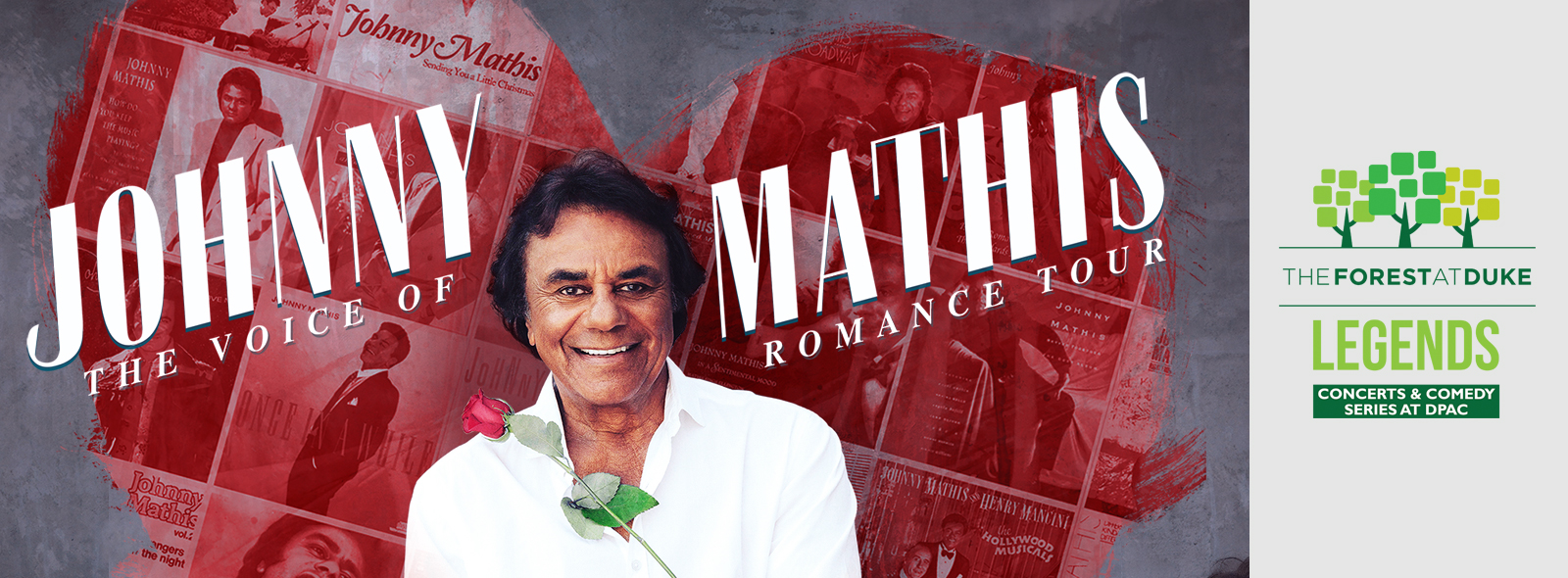 Johnny Mathis comes to DPAC Saturday, August 5, 2023 DPAC Official Site
