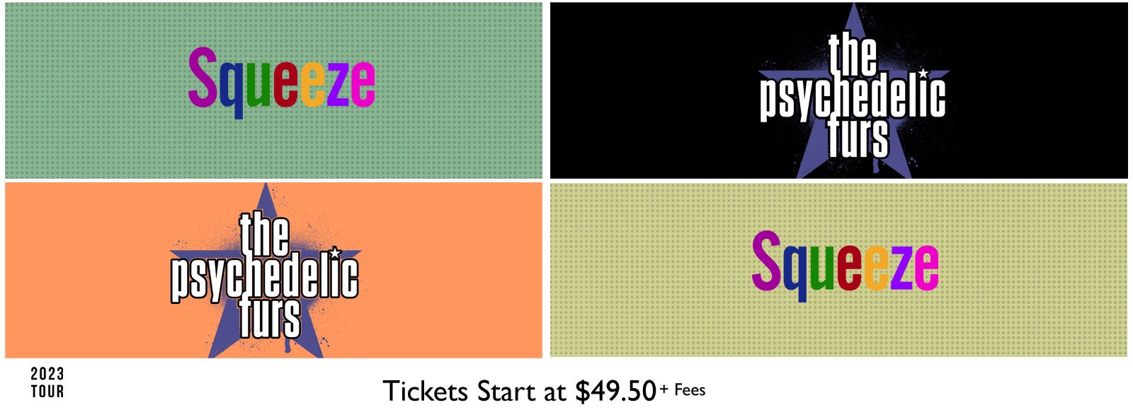 Squeeze and The Psychedelic Furs