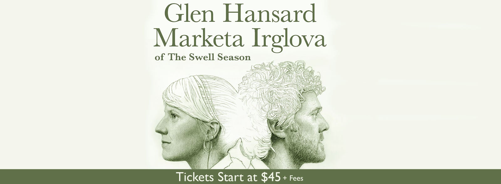 Glen Hansard and Markéta Irglová of The Swell Season