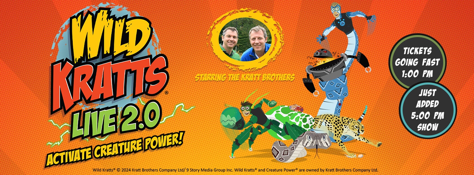 Wild Kratts Live