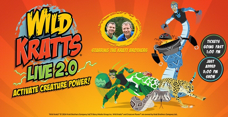 More Info for Wild Kratts Live 2.0: Activate Creature Power!